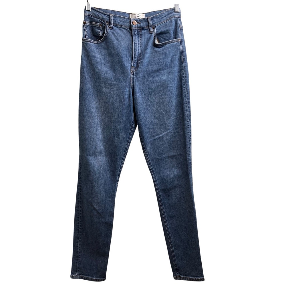 Reformation Jeans Women's High And Skinny Havana Wash Blue Jeans Size 28 Classic